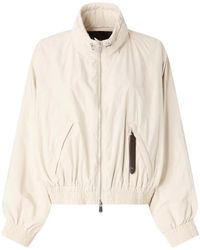 Pinko - Oversized Blouson Jacket With Drawstring - Lyst