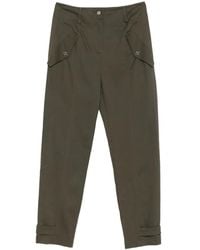 Blugirl Blumarine - Flap-Pocket Button-Detail Trousers - Lyst