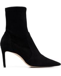 Stuart Weitzman - Stuart 85Mm Ankle Boots - Lyst
