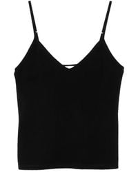 Bompard - V-Neck Spaghetti-Strap Tank Top - Lyst