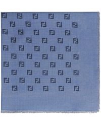 Fendi - Schal Mit Monogramm - Lyst