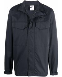 Nike Cotton Sportswear M65 High-neck Jacket in Black for Men - Save 3% |  Lyst