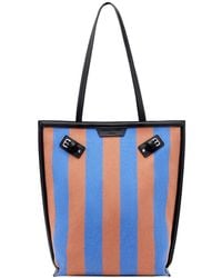Proenza Schouler - North South Days Striped Canvas Tote Bag - Lyst
