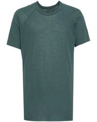 Boris Bidjan Saberi - Raw-Cut Hem Cotton T-Shirt - Lyst