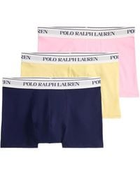 Polo Ralph Lauren - コットンブレンド ボクサーパンツ 3枚組 - Lyst