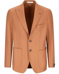 Tagliatore - Single-Breasted Patch-Pocket Jacket - Lyst
