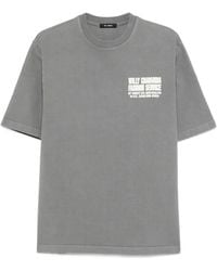 Willy Chavarria - Short-Sleeve Round-Neck T-Shirt - Lyst
