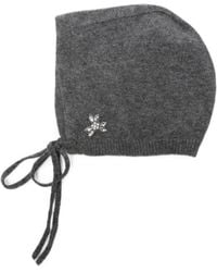Simone Rocha - Embellished Cashmere Bonnet - Lyst