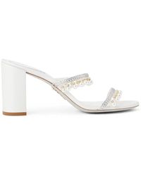 Rene Caovilla - Mules Chandelier con tacón de 90 mm - Lyst
