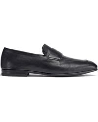Zegna - L'asola Leather Loafers - Lyst