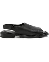 SERGIO MORETTI FIRENZE - Slingback Touch-Strap Sandals - Lyst