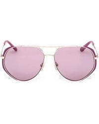 Guess - Gumball G Pilot-Frame Sunglasses - Lyst
