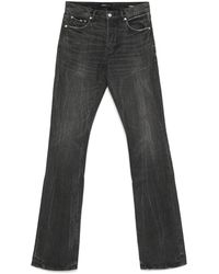 Purple Brand - P072 Raw Super Stack Flare Jeans - Lyst