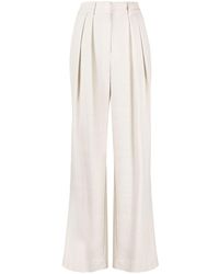 STAUD - High-waisted Wide-leg Trousers - Lyst