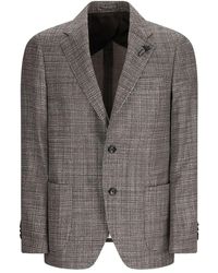 Lardini - パッチポケット ジャケット - Lyst