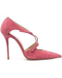 Casadei - Anna 105Mm Heeled Pumps - Lyst