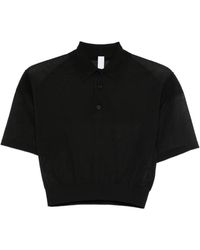 CFCL - Ribbed-Detail Polo Shirt - Lyst