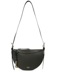 Lancel - Half-Moon Zip-Fastening Shoulder Bag - Lyst