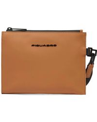 Piquadro - Water-Resistant Clutch Bag - Lyst
