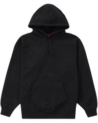Supreme - Hoodie Met Satijnen Applicatie - Lyst