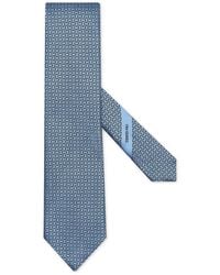 ZEGNA - Cento Fili Silk Tie - Lyst