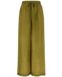 THE ROSE IBIZA - Drawstring Palazzo Pants - Lyst