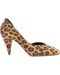 Casadei - Venus Malesia Pumps Mit Leoparden-Print 80Mm - Lyst