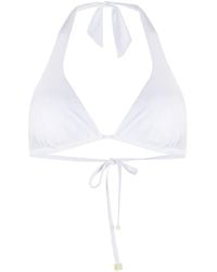 Dolce & Gabbana - Triangle Bikini Top - Lyst