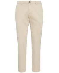 BOGGI - Garment-Dyed Trousers - Lyst