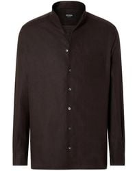 ZEGNA - Oasi Lino Shirt - Lyst