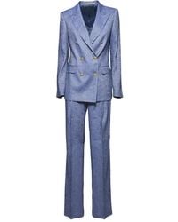Tagliatore - Notched-Lapel Suit - Lyst