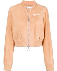 Off-White c/o Virgil Abloh - Free As A Butterfly Bomber Jacket - Lyst