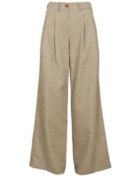 Jejia - Pied-De-Poule Trousers - Lyst