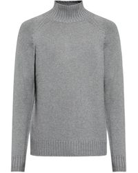 Eleventy - Pullover mit Stehkragen - Lyst