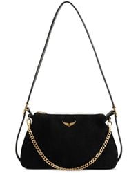 Zadig & Voltaire - Mini Sac Jim En Daim - Lyst