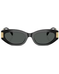 Versace - Round-Frame Sunglasses - Lyst