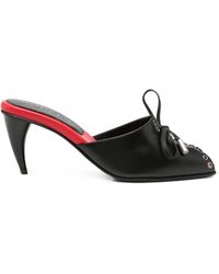McQueen - Lace-Up Open-Toe Sandals - Lyst