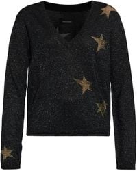 Zadig & Voltaire - Maglione Rivyl Con Scollo A V - Lyst