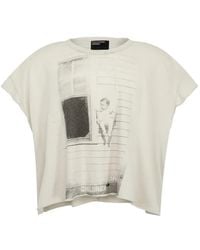 Enfants Riches Deprimes - Garden Of Unborn Children Graphic-Print Cut-Off T-Shirt - Lyst