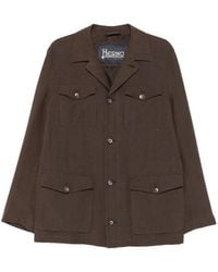 Herno - Buttoned-Pocket Jacket - Lyst