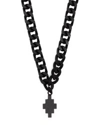 Marcelo Burlon - Halskette mit Kreuzanhänger - Lyst