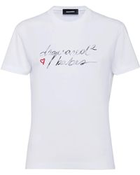 DSquared² - Cotton T-Shirt - Lyst