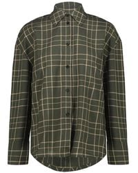 TOTEME - Boxy Shirt Pine/Popcorn - Lyst