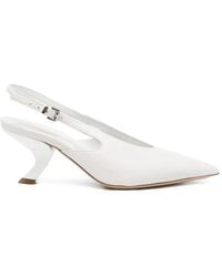 Vic Matié - Escarpins Pointus À Bride Arrière - Lyst