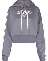 Gcds - Logo-Print Drawstring Hoodie - Lyst