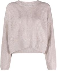 Allude - リブニット カシミアセーター - Lyst