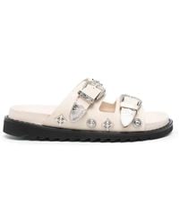 Toga - Sandali Slides Con Borchie - Lyst