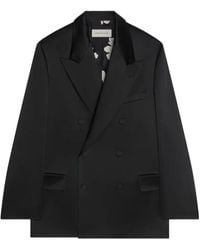 Dries Van Noten - Oversized Double-Breasted Blazer - Lyst