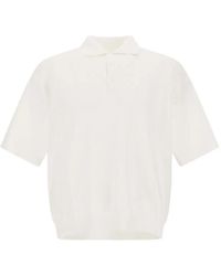 Herno - Polo En Maille Ajourée - Lyst