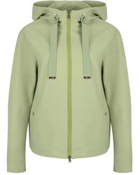 Herno - Hooded Zip-Front Jacket - Lyst
